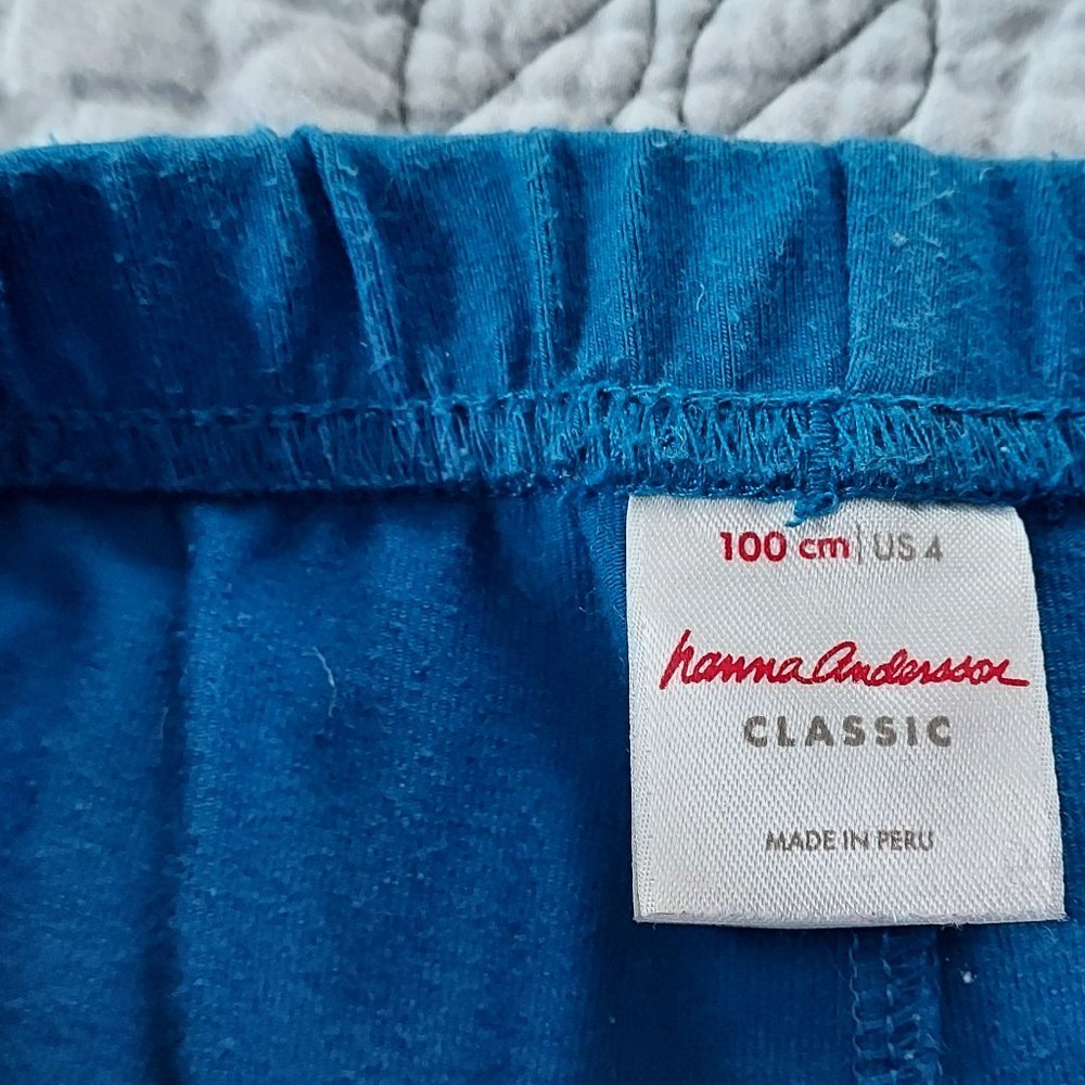 Set of 2: Hanna Andersson Leggings, Girls Size 4 - Picture 3 of 6